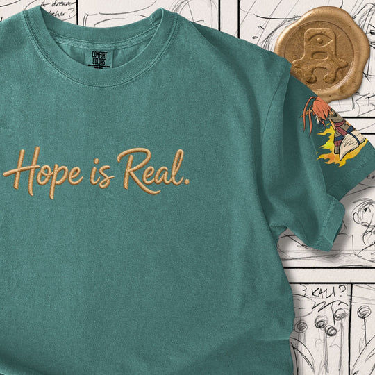 Hope Is Real – Minimalist Script T-Shirt | Comfort Colors