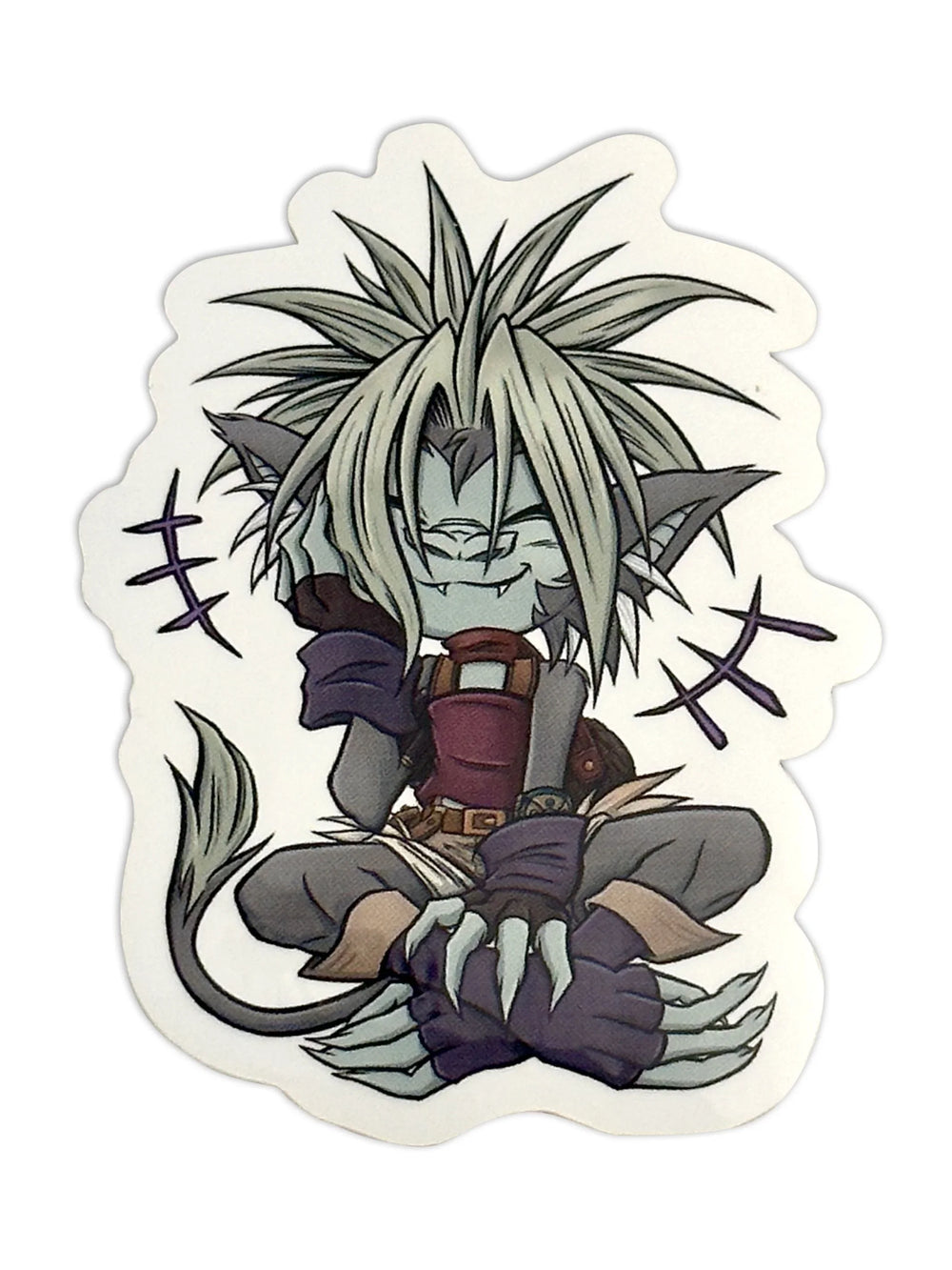 Blitzstreak Die-cut Vinyl Sticker